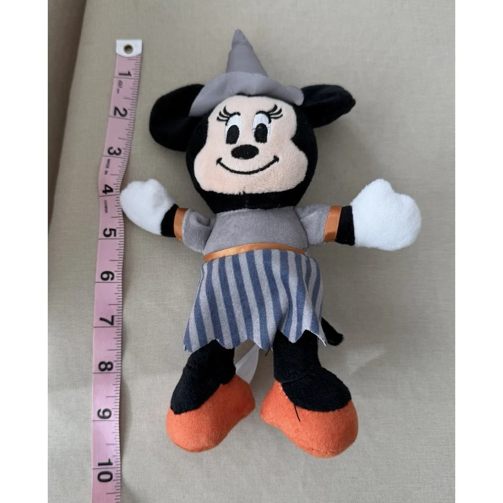 Disney Parks Plush Lot Mickey Minnie‎ Tigger Halloween Minnie Witch Set